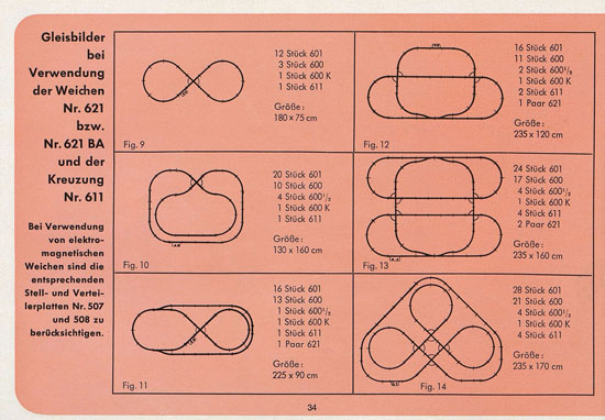 Fleischmann Katalog 1952