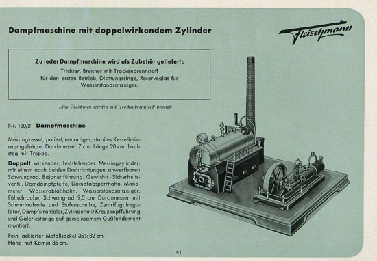 Fleischmann Katalog 1952