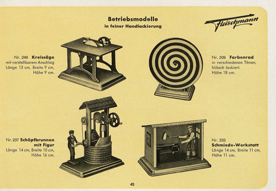 Fleischmann Katalog 1952