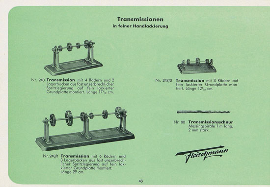 Fleischmann Katalog 1952