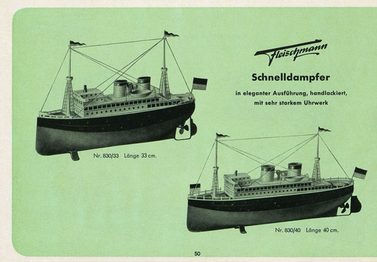 Fleischmann Katalog 1952