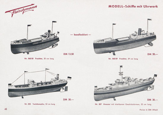 Fleischmann Katalog 1954