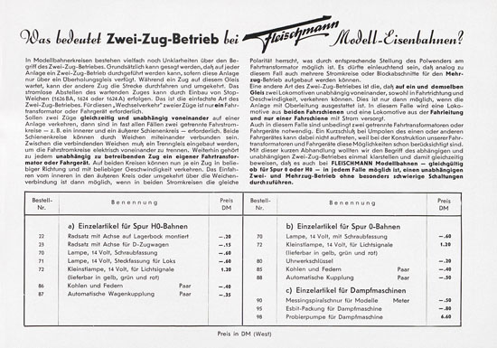Seite 67 Fleischmann Katalog 1955