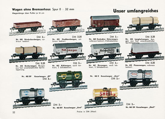 Fleischmann Katalog 1956