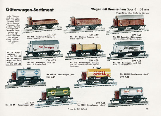 Fleischmann Katalog 1956