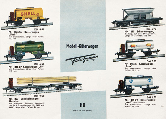 Fleischmann Katalog 1957