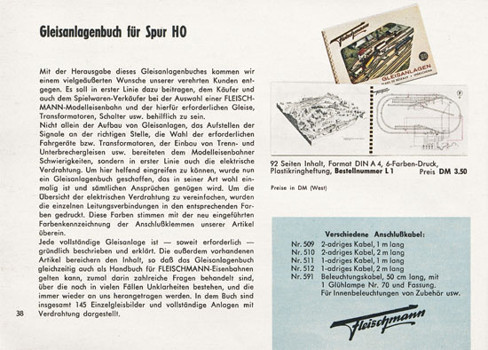 Fleischmann Katalog 1957