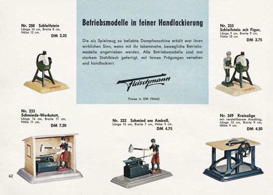 Fleischmann Katalog 1957