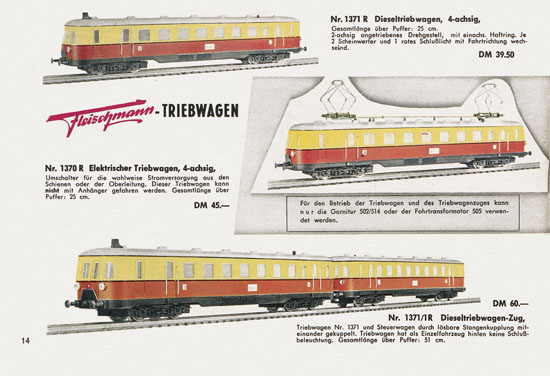 Fleischmann Katalog 1958-1959