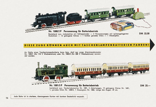 Fleischmann Katalog 1958-1959