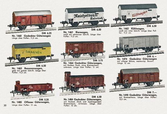 Fleischmann Katalog 1958-1959