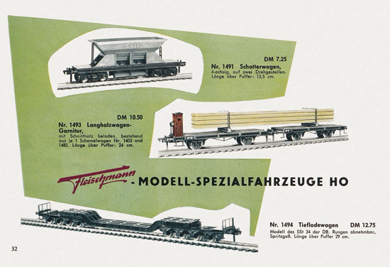 Fleischmann Katalog 1958-1959