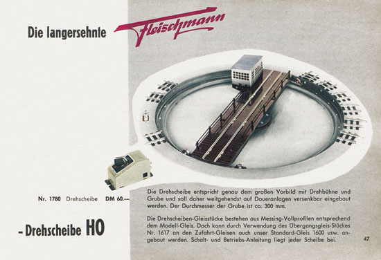 Fleischmann Katalog 1958-1959