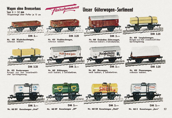 Fleischmann Katalog 1958-1959