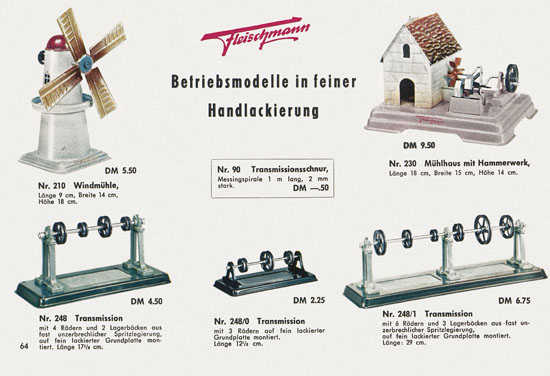 Fleischmann Katalog 1958-1959