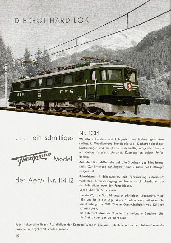 Fleischmann Katalog 1959-1960