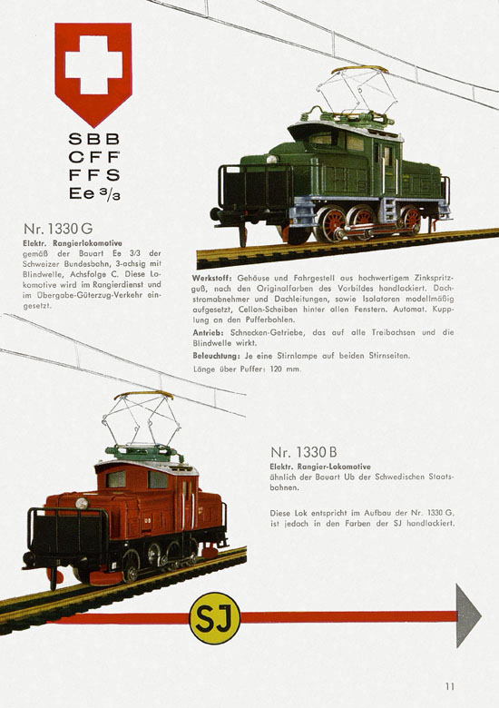 Fleischmann Katalog 1959-1960