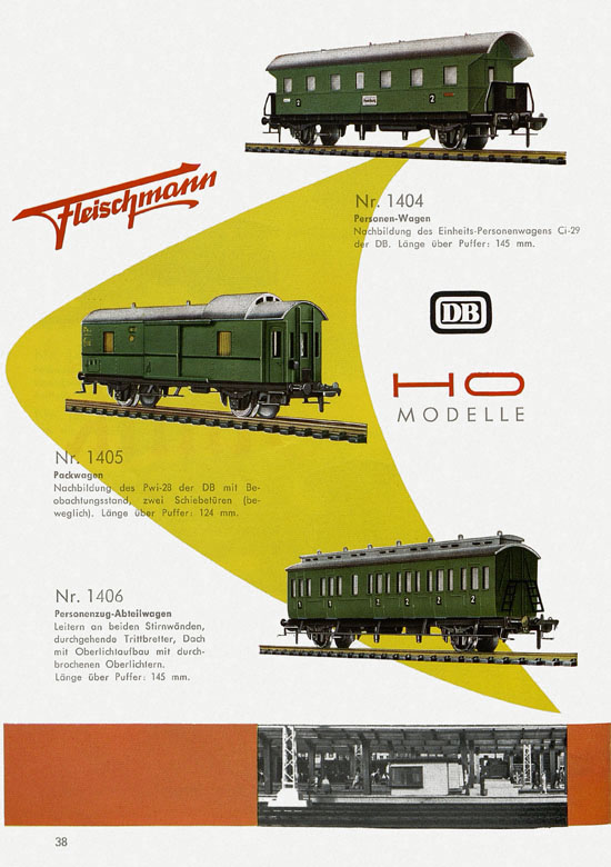 Fleischmann Katalog 1959-1960