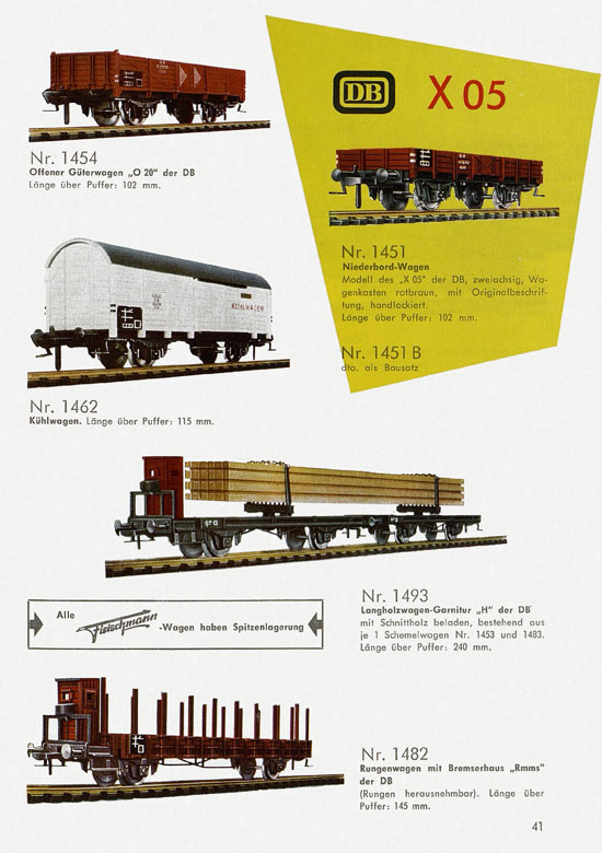 Fleischmann Katalog 1959-1960