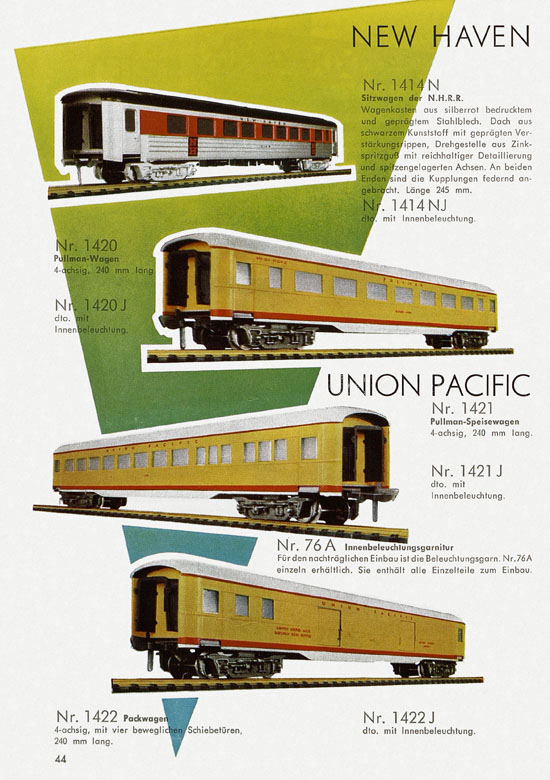 Fleischmann Katalog 1959-1960