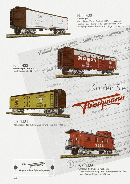 Fleischmann Katalog 1959-1960