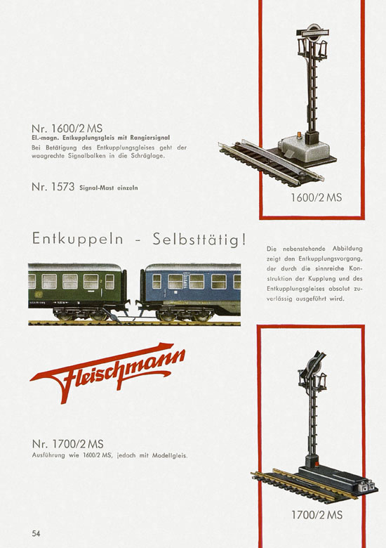 Fleischmann Katalog 1959-1960