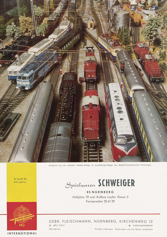 Fleischmann Katalog 1966-1967