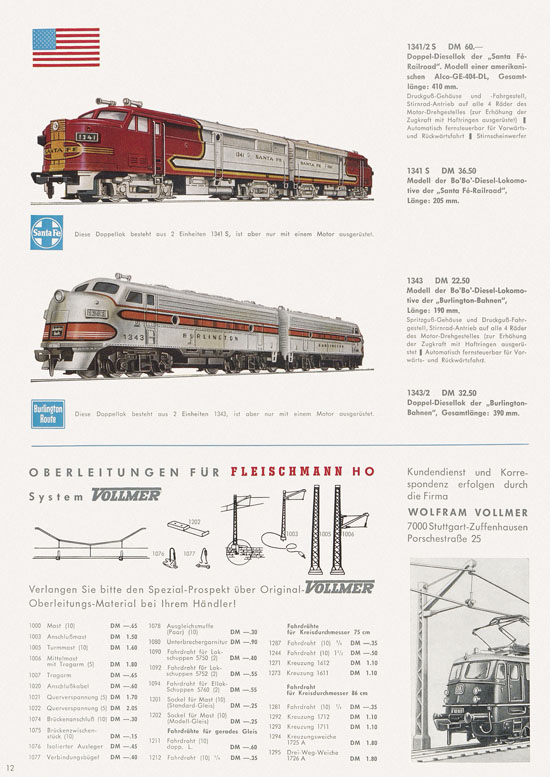 Fleischmann Katalog 1966-1967