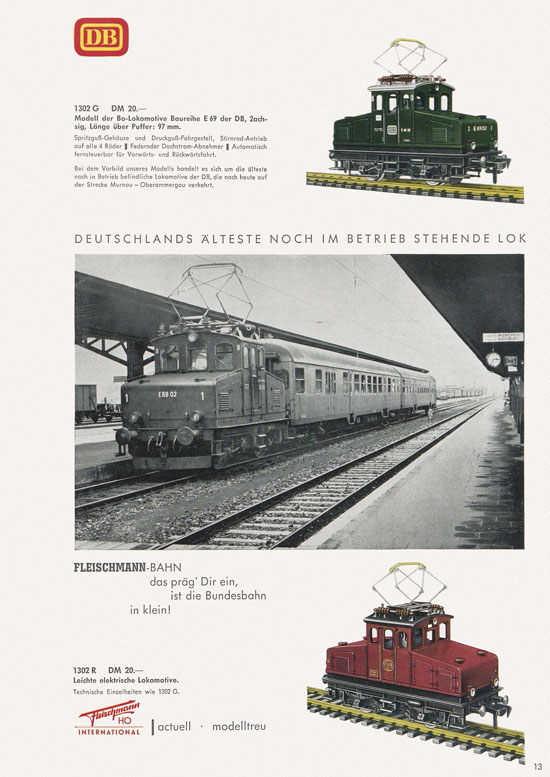 Fleischmann Katalog 1966-1967