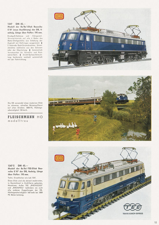 Fleischmann Katalog 1966-1967