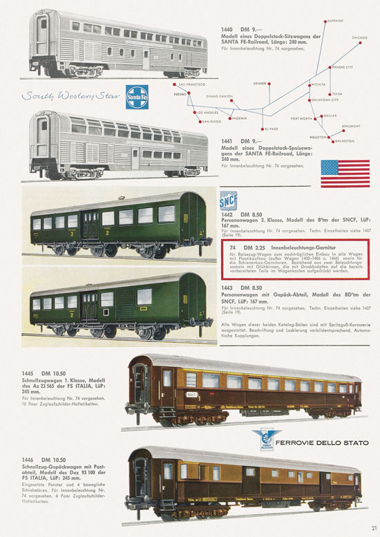 Fleischmann Katalog 1966-1967