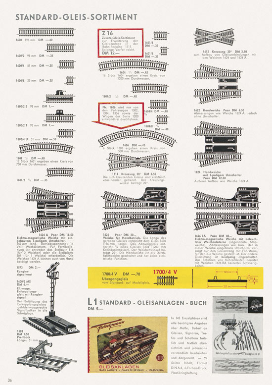 Fleischmann Katalog 1966-1967