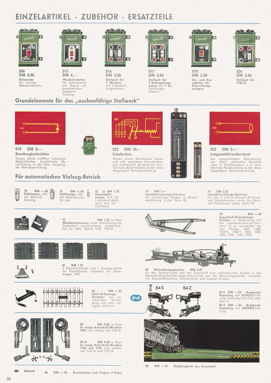 Fleischmann Katalog 1966-1967