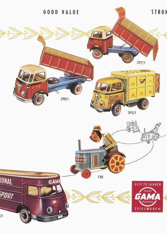 Gama Katalog Neuheiten 1957