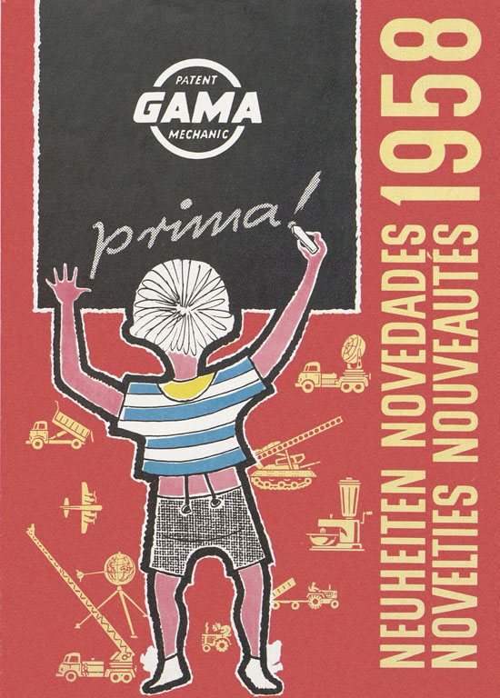 Gama Katalog Neuheiten 1958