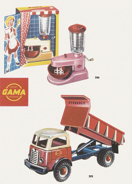 Gama Katalog Neuheiten 1958