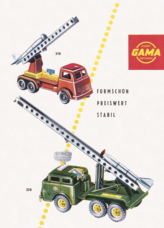 Gama Katalog Neuheiten 1959