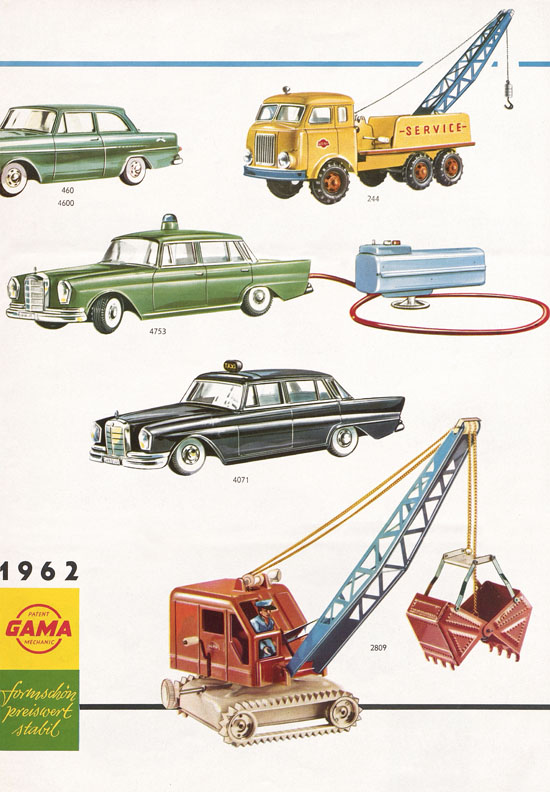 Gama Katalog 1962