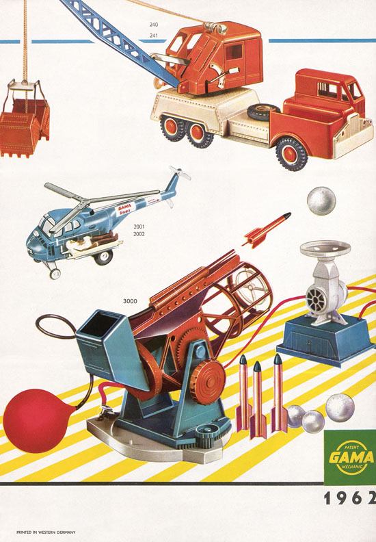 Gama Katalog 1962