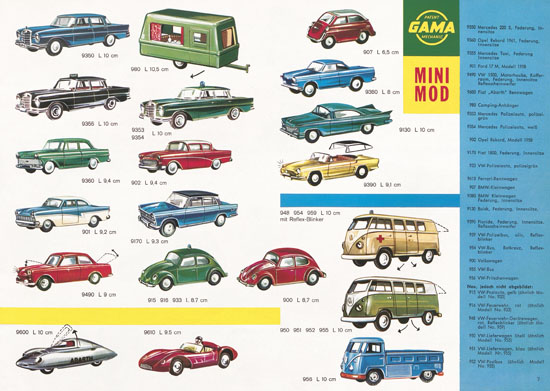 Gama Katalog 1964