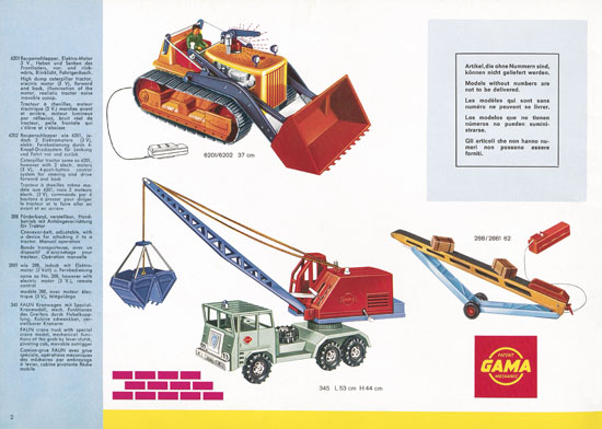 Gama Katalog 1967