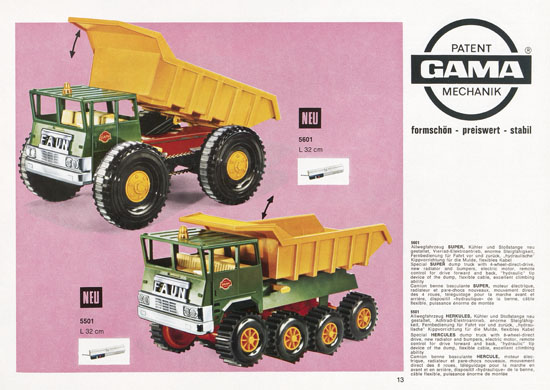 Gama Katalog 1969