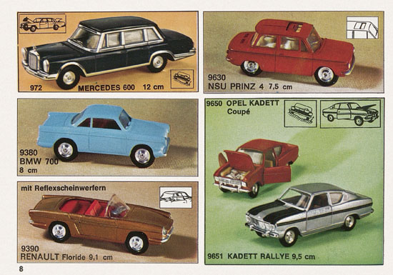 Gama mini Katalog 1969