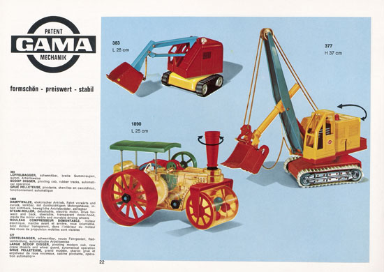 Gama Katalog 1970