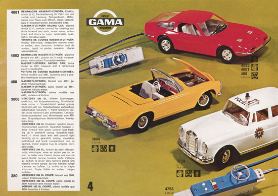 Gama Katalog 1972