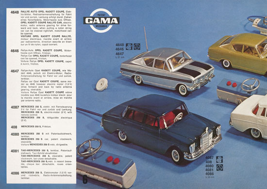 Gama Katalog 1972