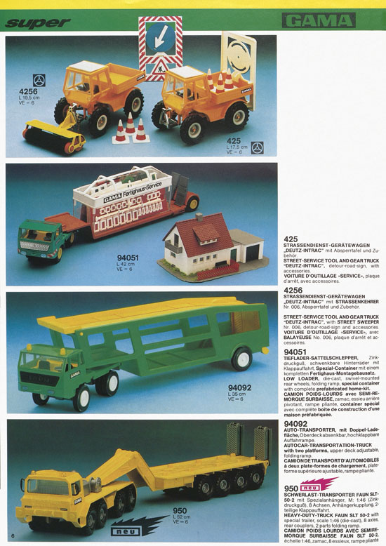 Gama Katalog 1978