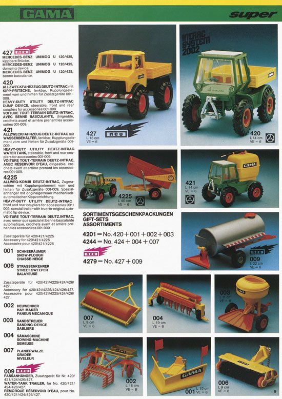 Gama Katalog 1978