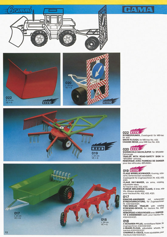 Gama Katalog 1978