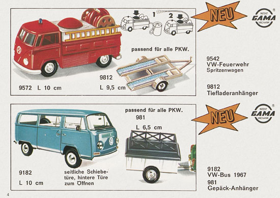 Mini Gama Katalog 1968